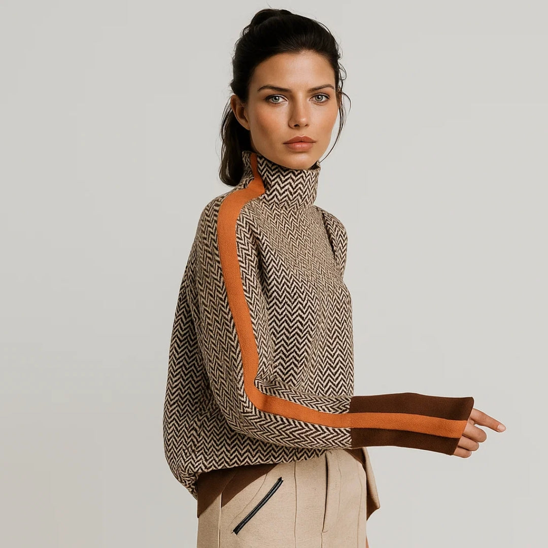 Auricci High Collar Sweater