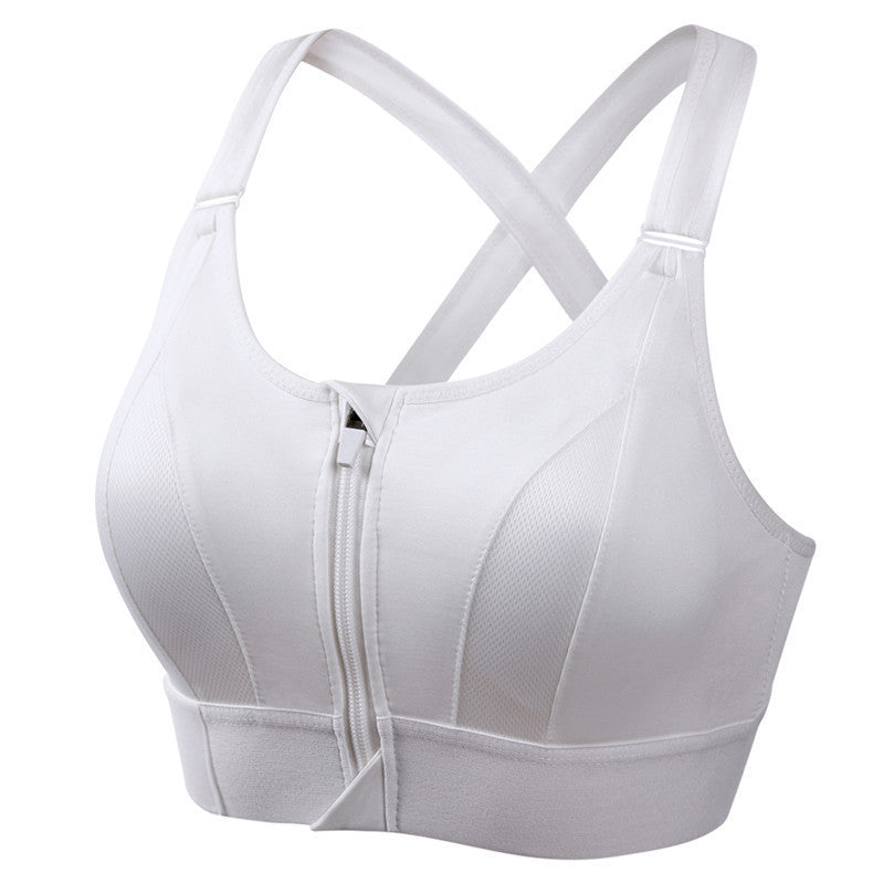 Daisy Zipper Sports Bra